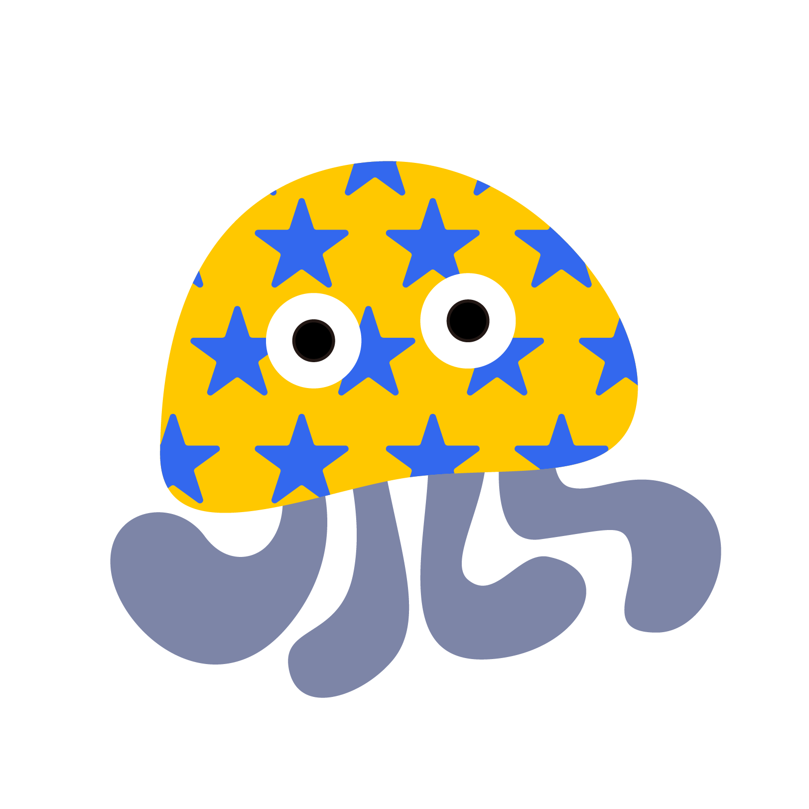 気まぐれなクラゲ